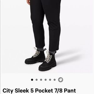 NWT Lululemon City Sleek 7/8 Pant size 6